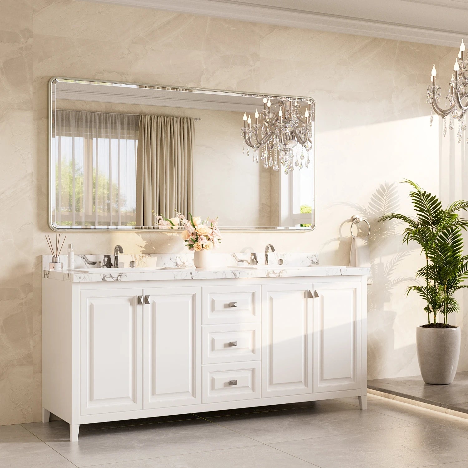 |36x72|Brushed Nickel