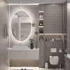 TETOTE Oval Backlit LED Bathroom Mirror