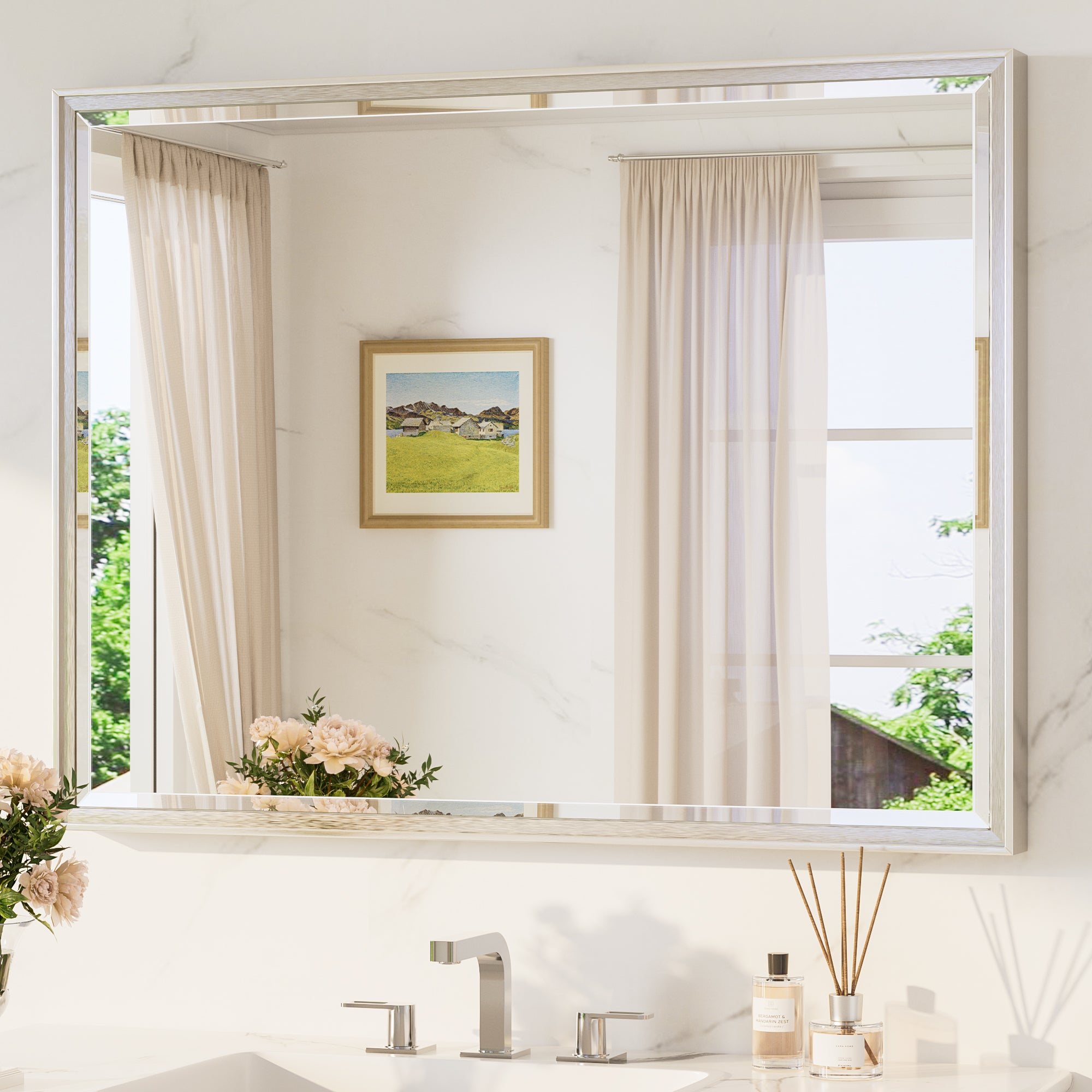 |40x30|Brushed Nickel