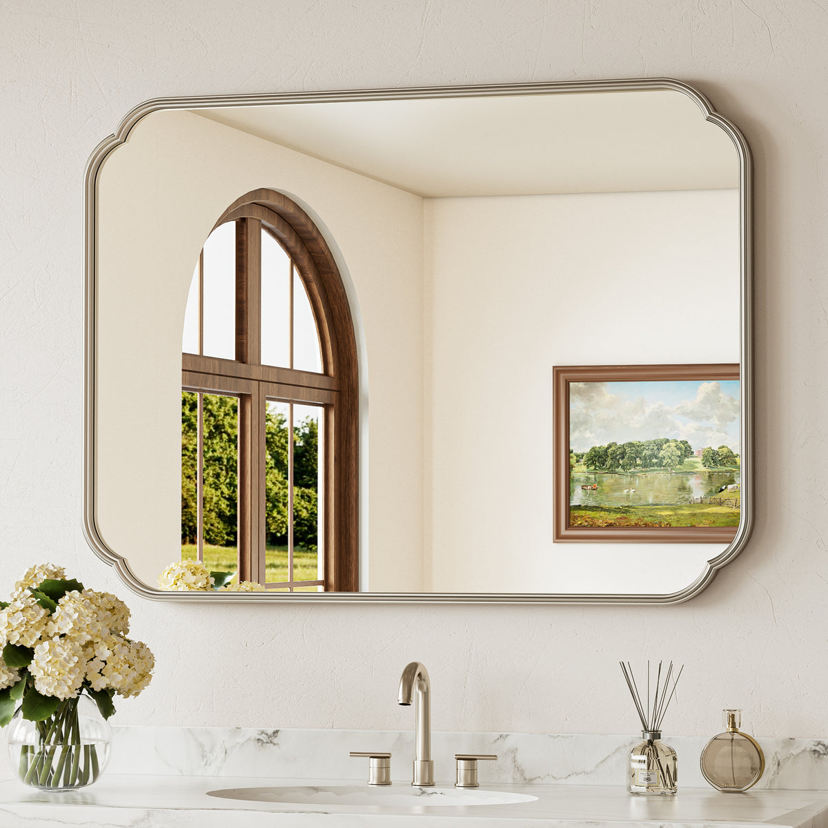 |40x30|Brushed Nickel