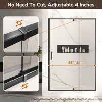 |44-48x72|Black