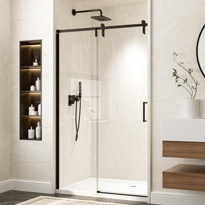 Soft Closing Frameless Sliding Glass Doors