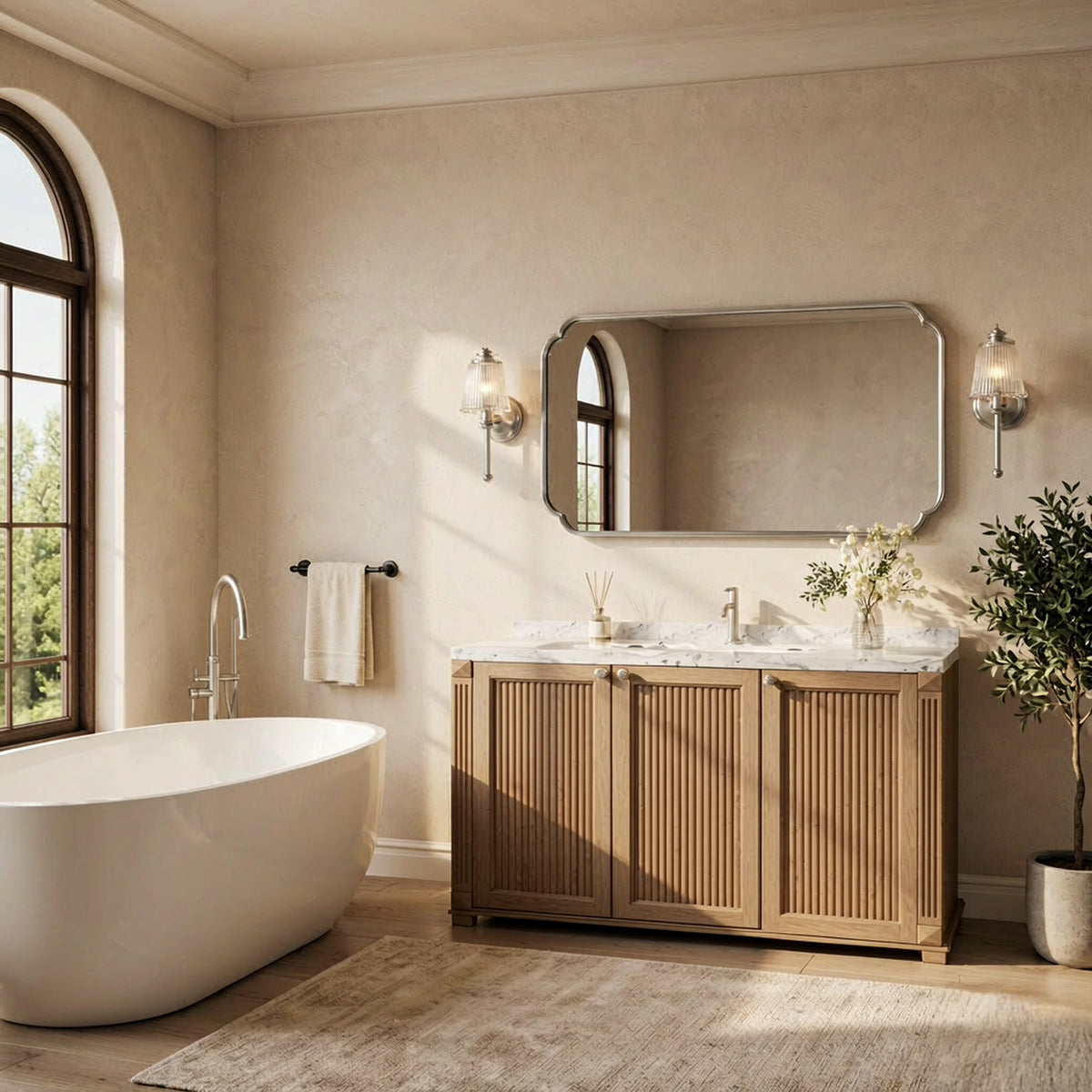 |48x24|Brushed Nickel