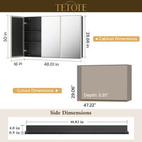 |48x30|Brushed Nickel