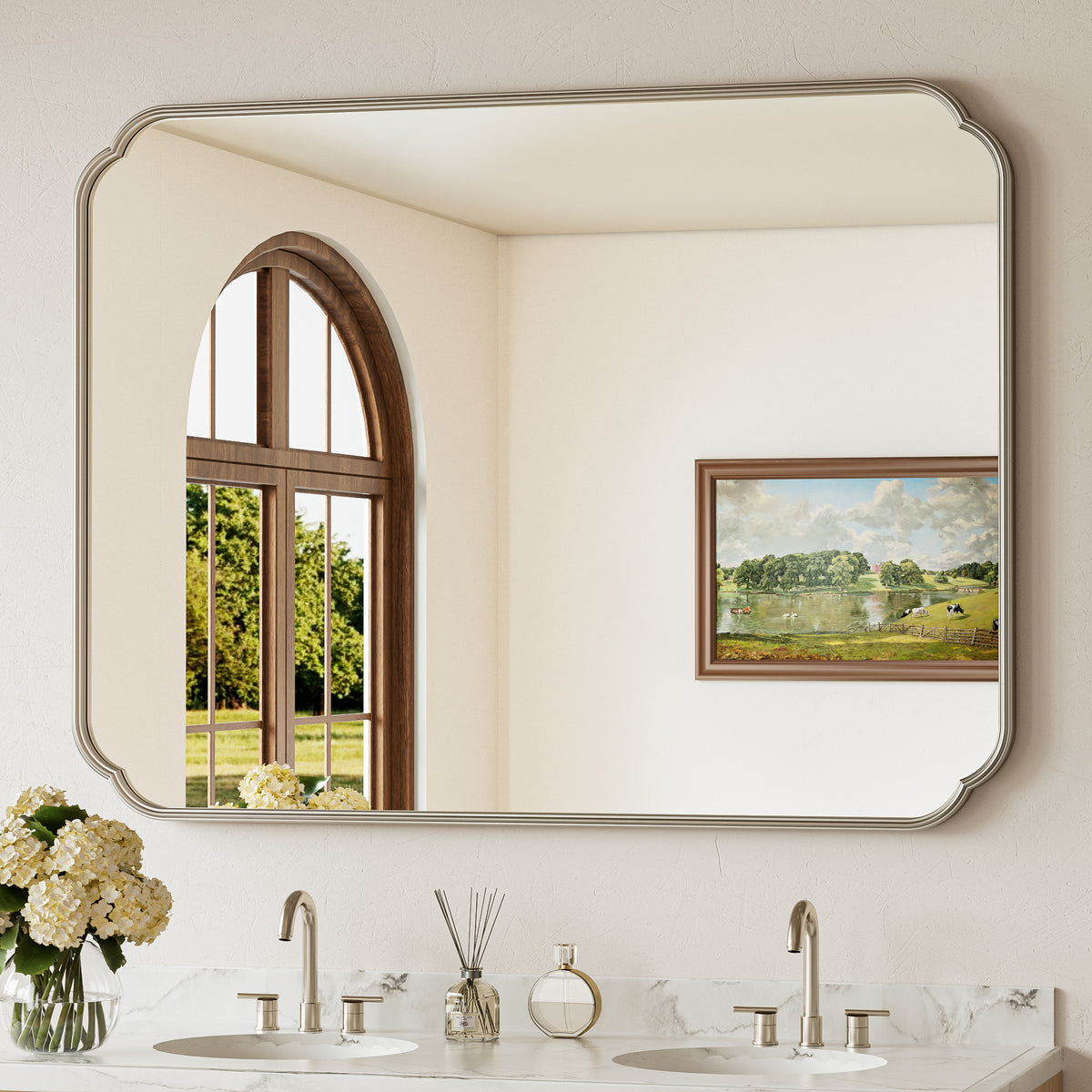 |48x36|Brushed Nickel