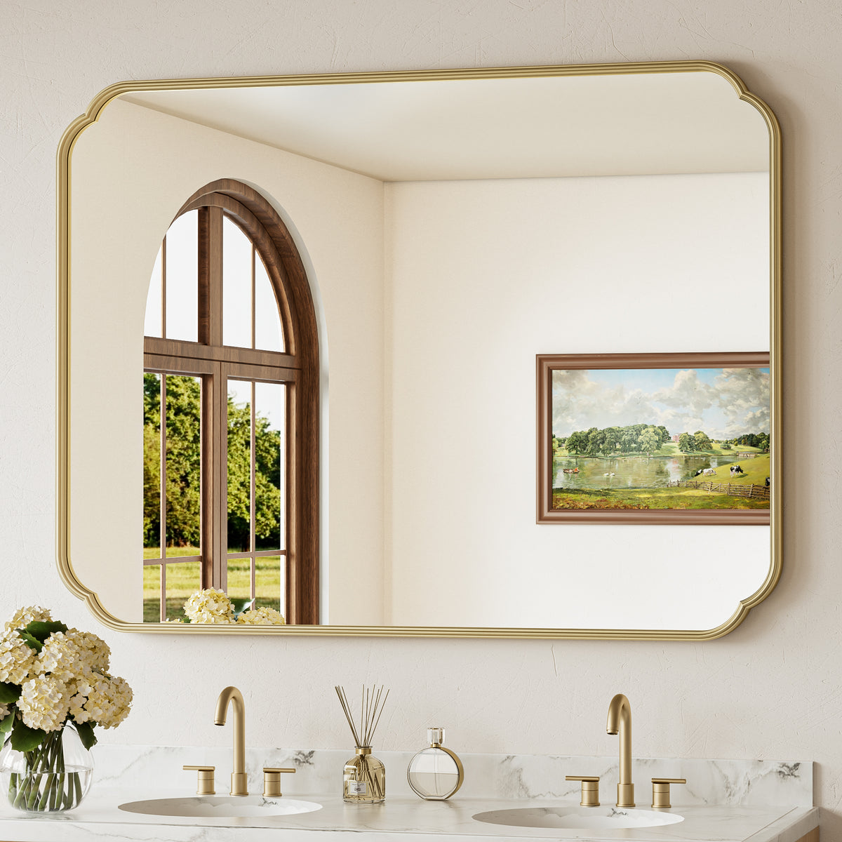 |48x36|Gold
