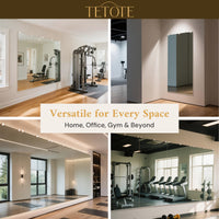 Shatterproof Frameless Gym Mirror