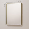 TETOTE Rectangular Metal Framed Mirror