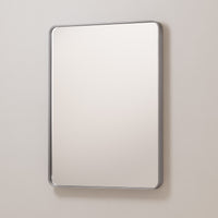 TETOTE Rectangular Metal Framed Mirror