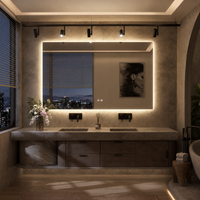 Backlit Bathroom Mirror
