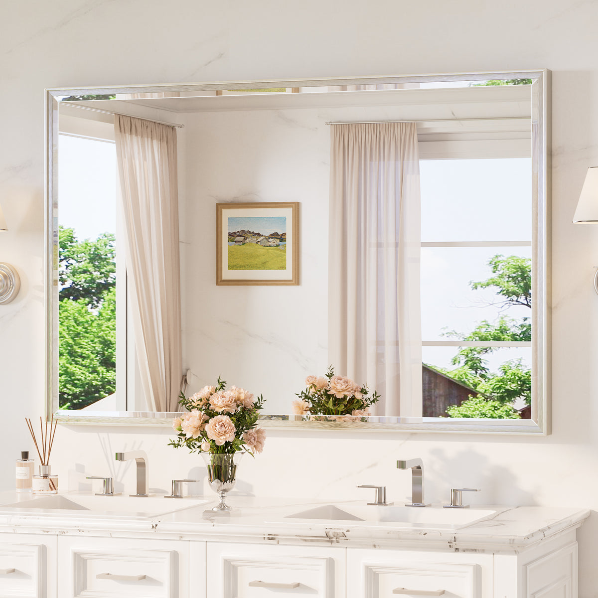 |55x36|Brushed Nickel