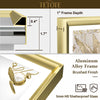 TETOTE Beveled Frame Frontlit & Backlit Mirror