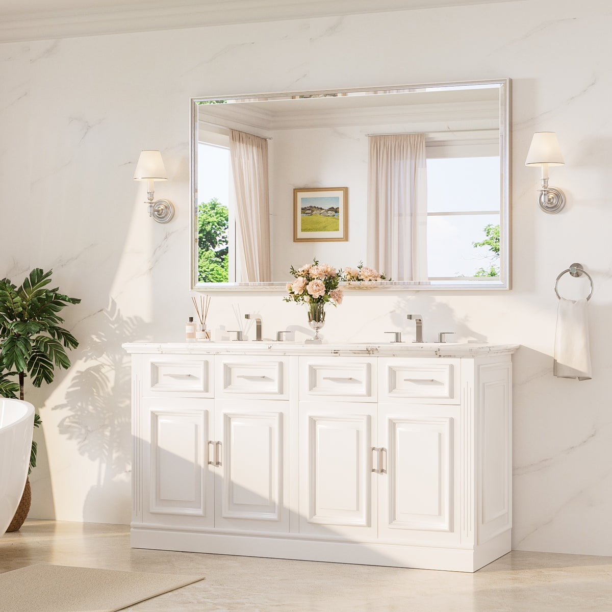 |60x36|Brushed Nickel