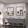 TETOTE Square Square Corner Bathroom Mirror