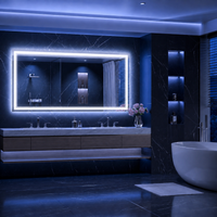 LED Bathroom Mirror & Bluetooth Speaker