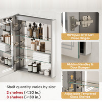 Trio-Lit LED Medicine Cabinet
