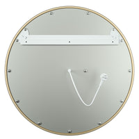 TETOTE Round 3-Color Frontlit LED Bathroom Mirror