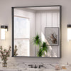 TETOTE Square Square Corner Bathroom Mirror