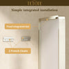 TETOTE Square Rounded Corners Metal FrameBathroom Mirror