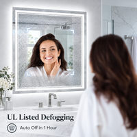 Front & Backlit LED Bathroom Mirror