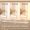 LED Mirror Front & Backlit Dual Light Strips High Brightness with Separate Controls, Anti-Fog