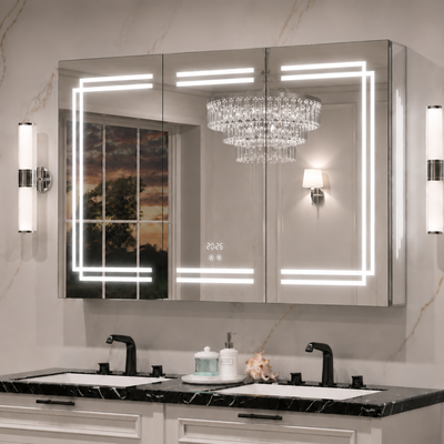 Trio-Lit LED Medicine Cabinet