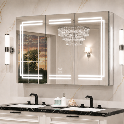 Trio-Lit LED Medicine Cabinet