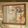 TETOTE Wood Framed Mirror