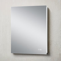 TETOTE Backlit LED Bathroom Mirror Square Square Corner