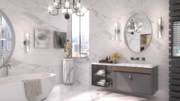 TETOTE Oval Bathroom Mirror Wall Mirror