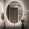 TETOTE Oval Backlit LED Bathroom Mirror