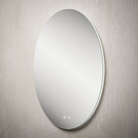 TETOTE Oval Backlit LED Bathroom Mirror