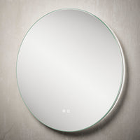 TETOTE Round 3-Color Backlit LED Bathroom Mirror