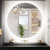 TETOTE Round 3-Color Backlit LED Bathroom Mirror