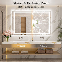 BM054 tempered glass mirror