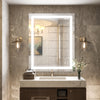 TETOTE Frontlit LED Bathroom Mirror with Lights