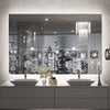 Backlit LED Bathroom Mirror with Lights